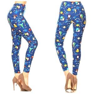 Blue Penguin Soft Brushed High Waisted Leggings